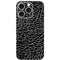 Elephant Print Black iPhone 16 Pro Skin